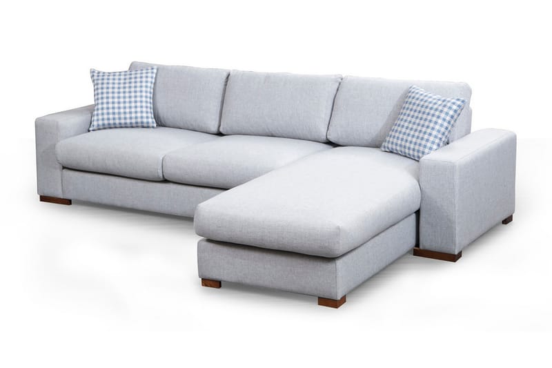 Huelva Divansofa - Grå - Møbler - Sofaer - Sofa med sjeselong