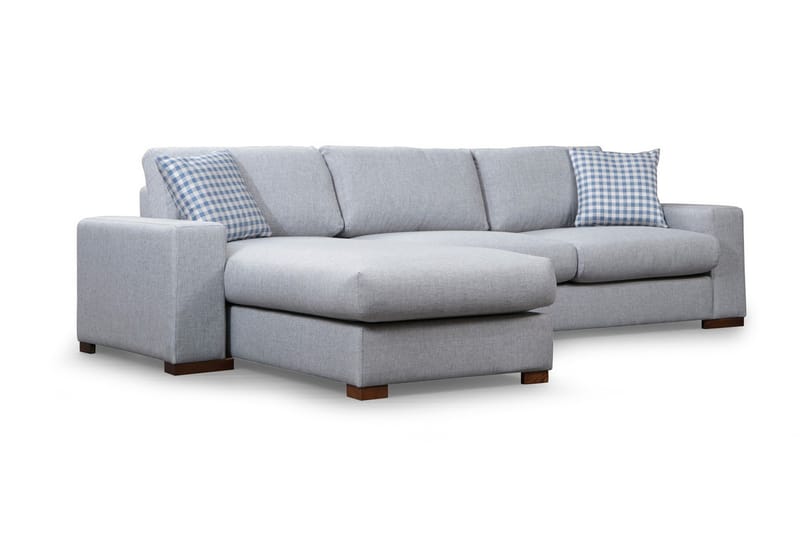 Huelva Divansofa - Grå - Møbler - Sofaer - Sofa med sjeselong