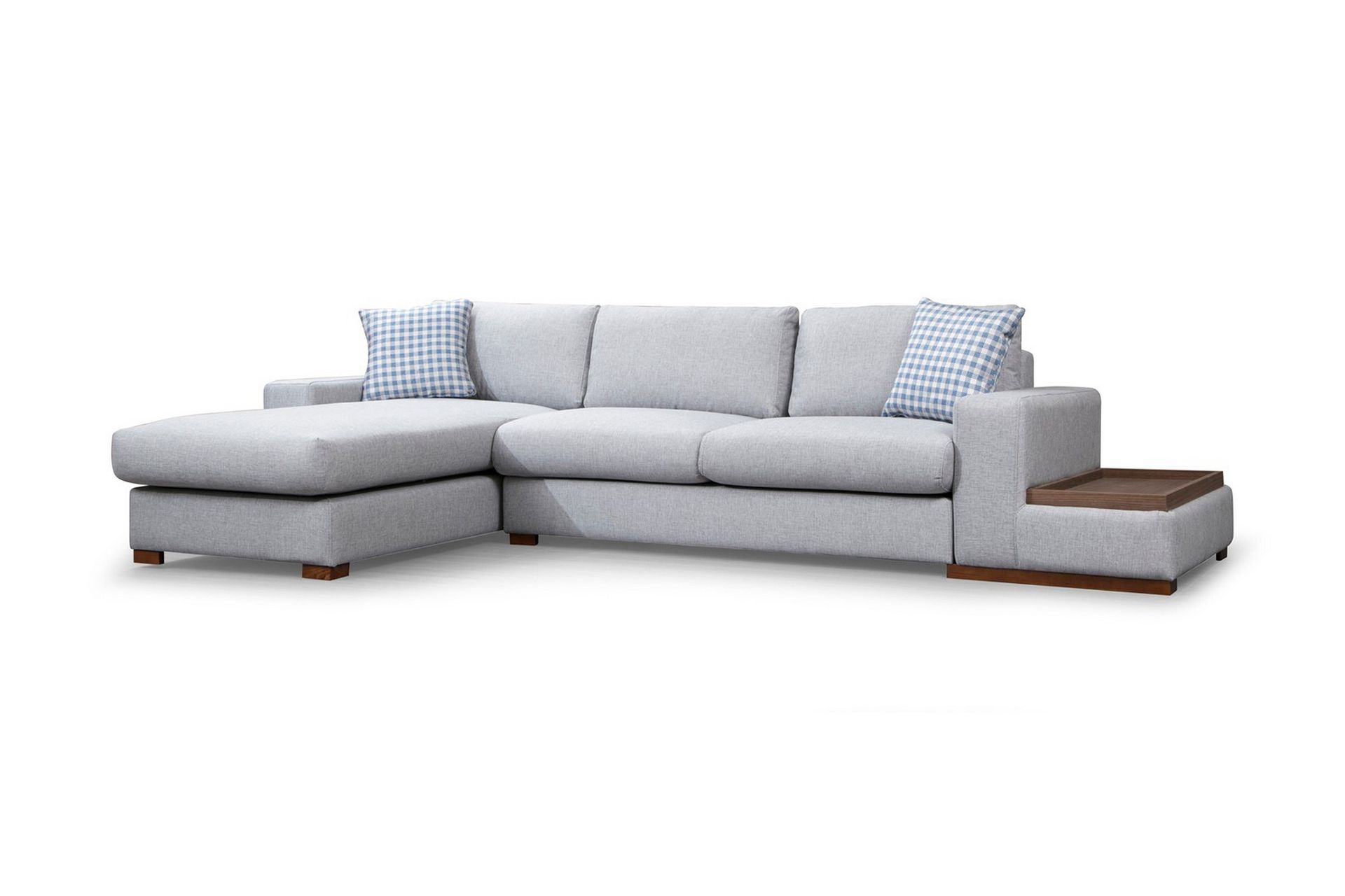 Huelva Divansofa - Grå - Møbler - Sofaer - Sofa med sjeselong