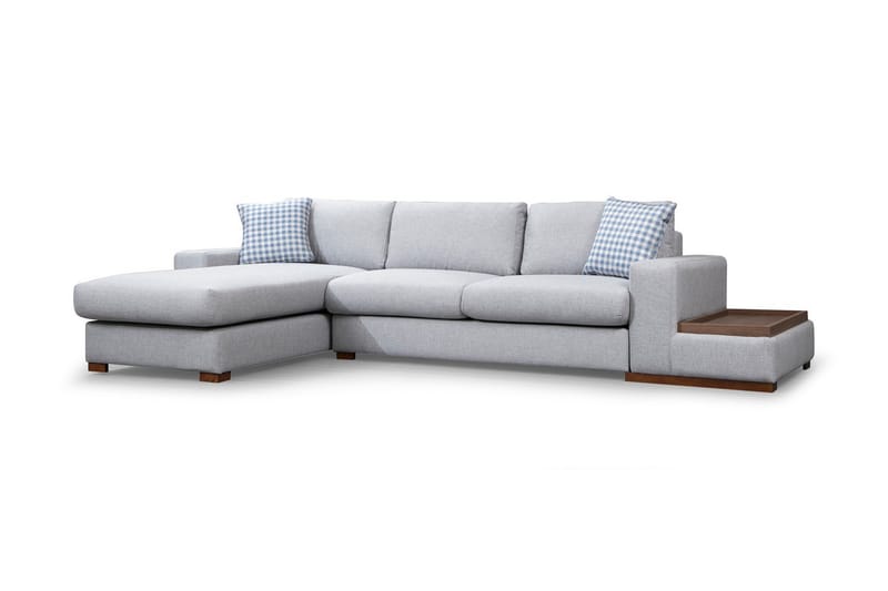 Huelva Divansofa - Grå - Møbler - Sofaer - Sofa med sjeselong