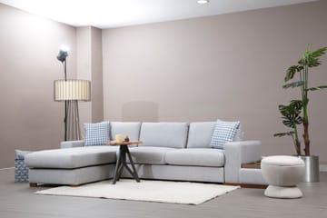 Huelva Divansofa - Grå - Møbler - Sofaer - Sofa med sjeselong