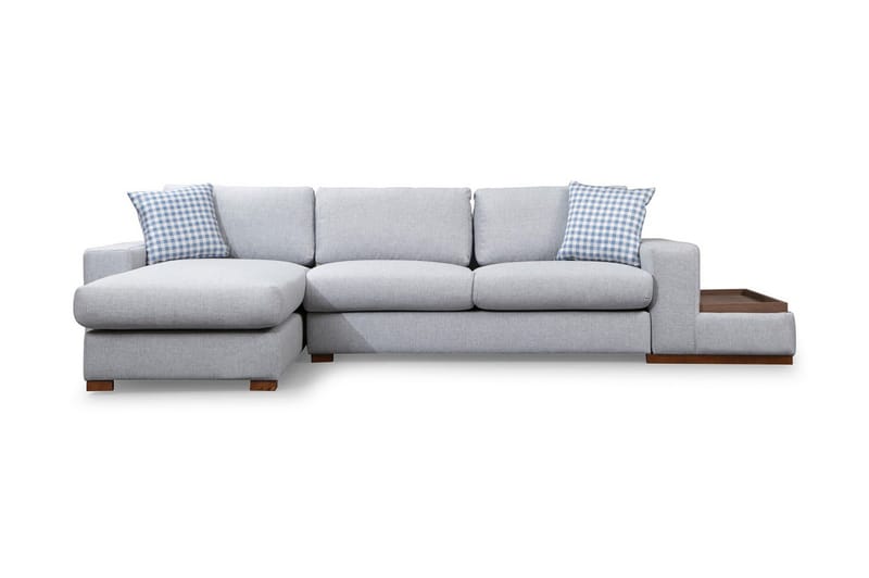 Huelva Divansofa - Grå - Møbler - Sofaer - Sofa med sjeselong
