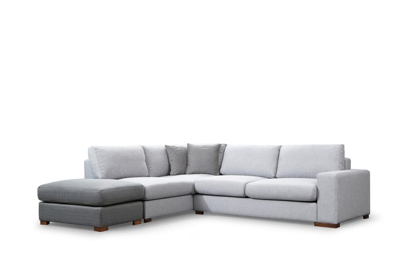 Huelva Divansofa - Grå - Møbler - Sofaer - Sofa med sjeselong
