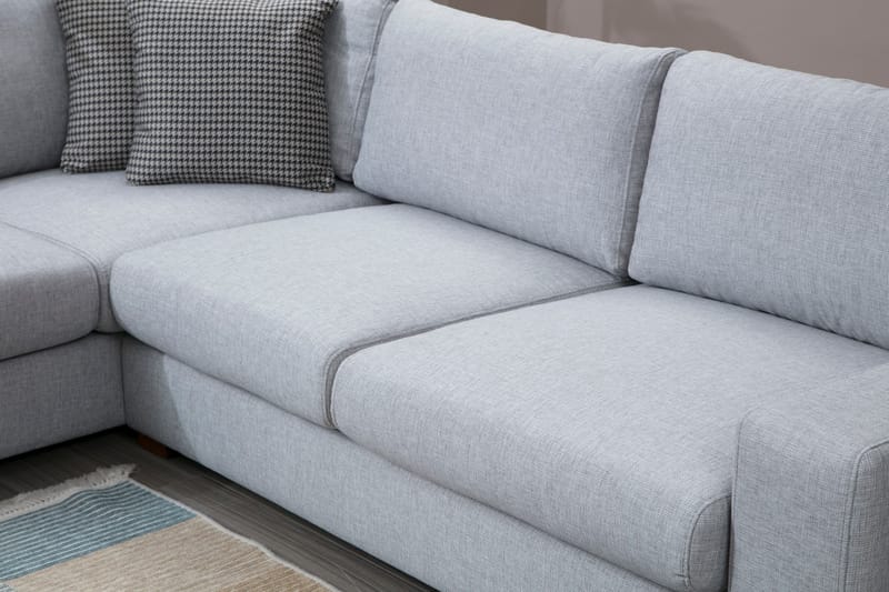 Huelva Divansofa - Grå - Møbler - Sofaer - Sofa med sjeselong