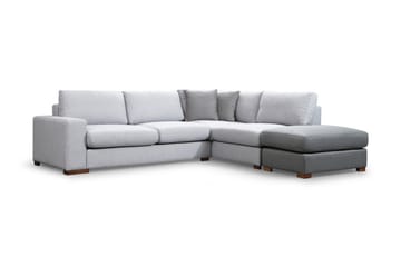 Huelva Divansofa - Grå - Møbler - Sofaer - Sofa med sjeselong