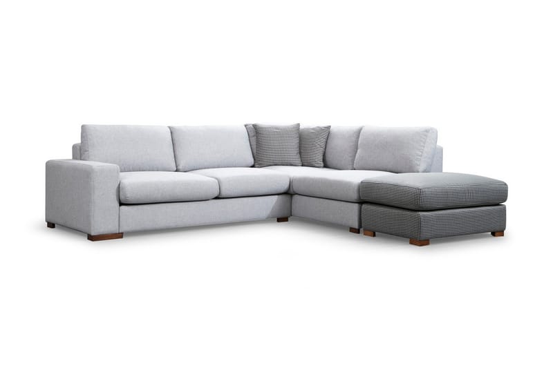 Huelva Divansofa - Grå - Møbler - Sofaer - Sofa med sjeselong
