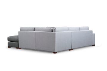 Huelva Divansofa - Grå - Møbler - Sofaer - Sofa med sjeselong