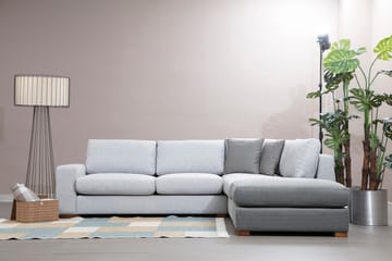 Huelva Divansofa - Grå - Møbler - Sofaer - Sofa med sjeselong