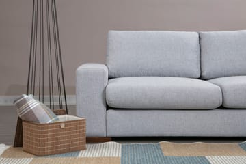 Huelva Divansofa - Grå - Møbler - Sofaer - Sofa med sjeselong