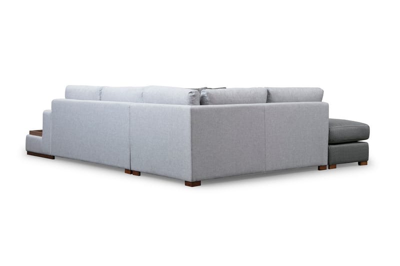 Huelva Divansofa - Grå - Møbler - Sofaer - Sofa med sjeselong