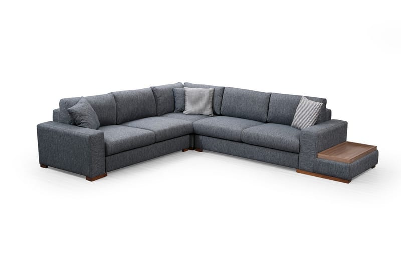 Huelva Divansofa - Grå - Møbler - Sofaer - Sofa med sjeselong