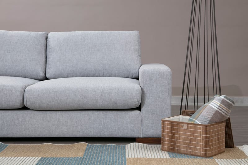 Huelva Divansofa - Grå - Møbler - Sofaer - Sofa med sjeselong