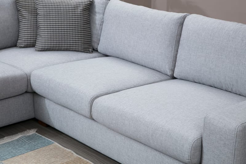Huelva Divansofa - Grå - Møbler - Sofaer - Sofa med sjeselong