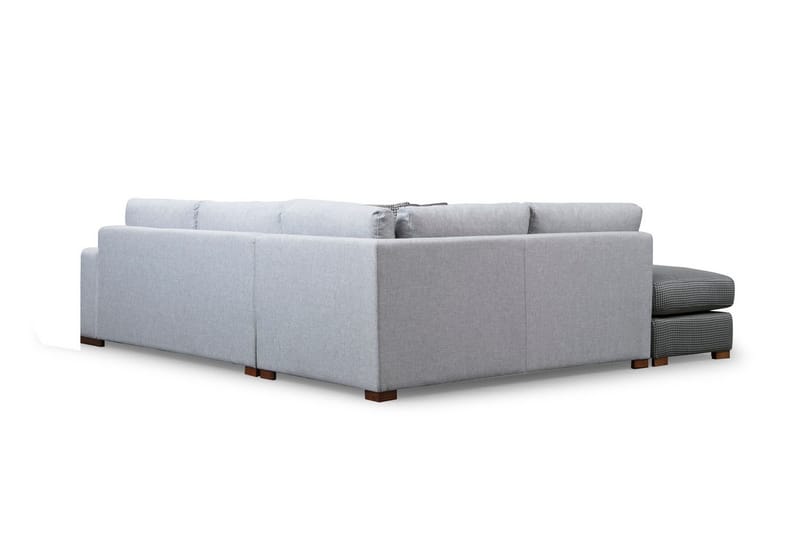 Huelva Divansofa - Grå - Møbler - Sofaer - Sofa med sjeselong