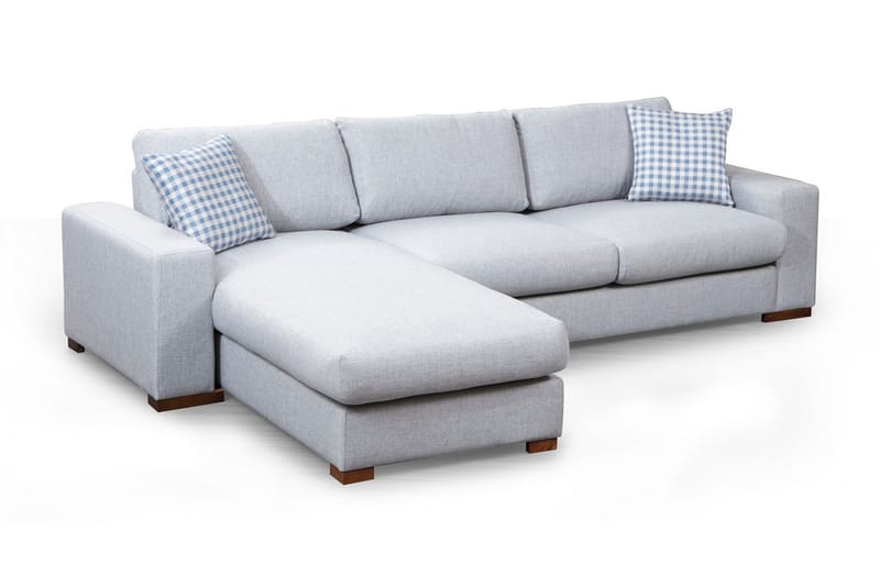 Huelva Divansofa - Grå - Møbler - Sofaer - Sofa med sjeselong