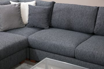 Huelva Divansofa - Grå - Møbler - Sofaer - Hjørnesofa