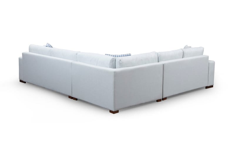 Huelva Høyrevendt L-formet Hjørnesofa 322 cm i Stoff med Brede Armlener - Beige - Møbler - Sofaer - Hjørnesofa