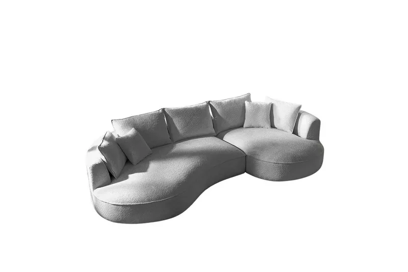 Hungirr Sofa med divan 4-seter - Grå - Møbler - Sofaer - Sofa med sjeselong