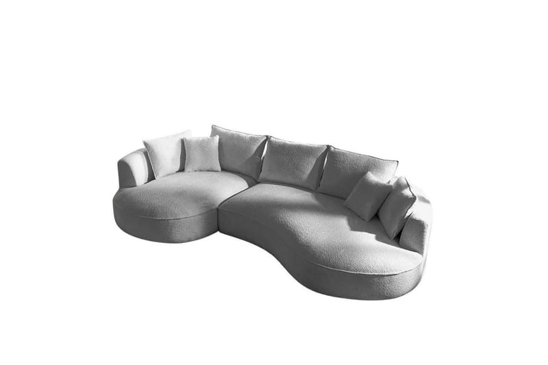 Hungirr Sofa med divan 4-seter - Grå - Møbler - Sofaer - Sofa med sjeselong