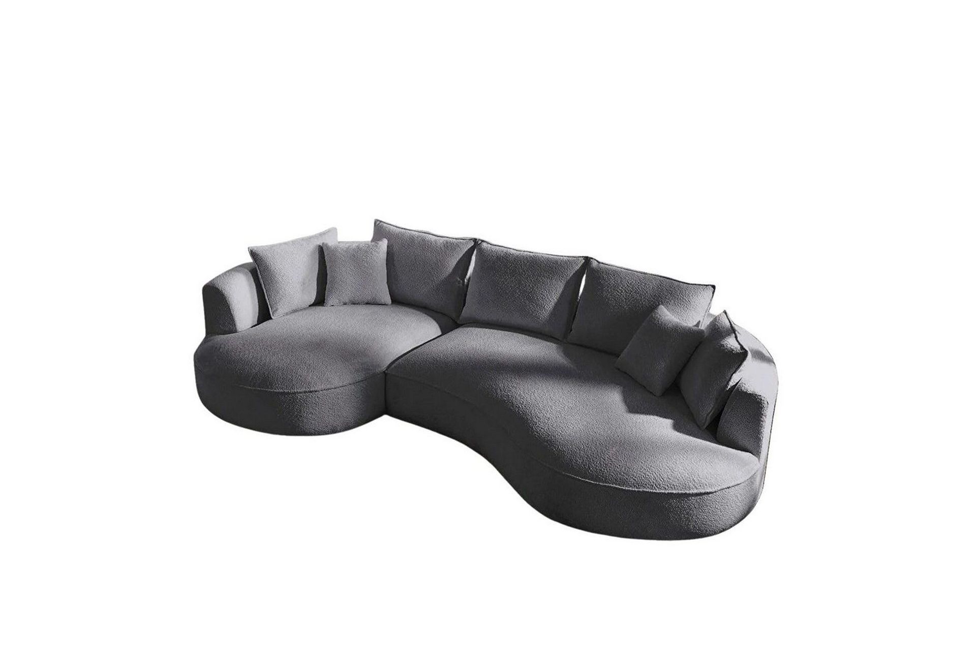 Hungirr Sofa med divan 4-seter - Mørkgrå