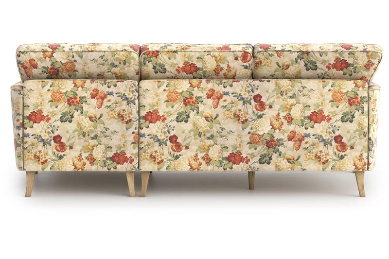 Juliette 3-seter Divansofa - Flerfarget - Møbler - Sofaer - Sofa med sjeselong