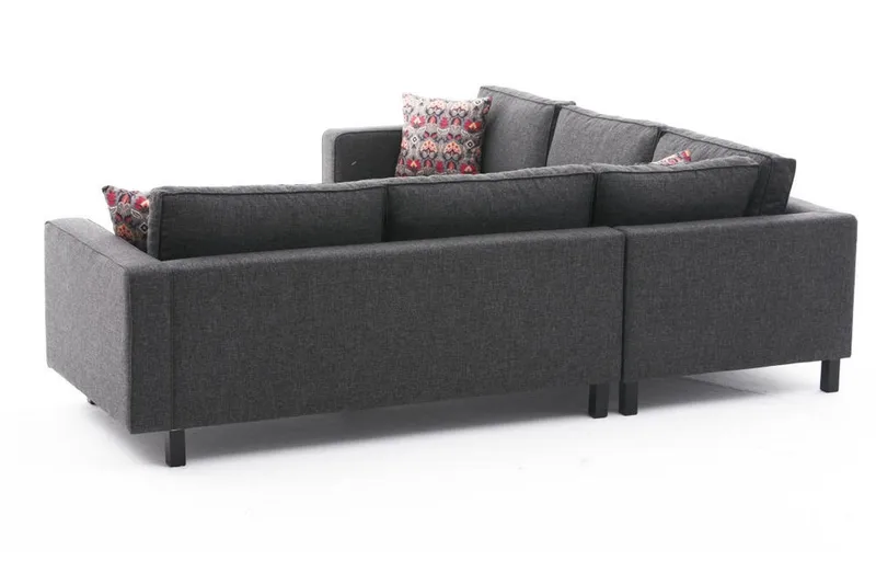 Kaletea Sofa m. Divan 4-seters - Antrasitt - Møbler - Sofaer - Hjørnesofa - Hjørnesofa med divan
