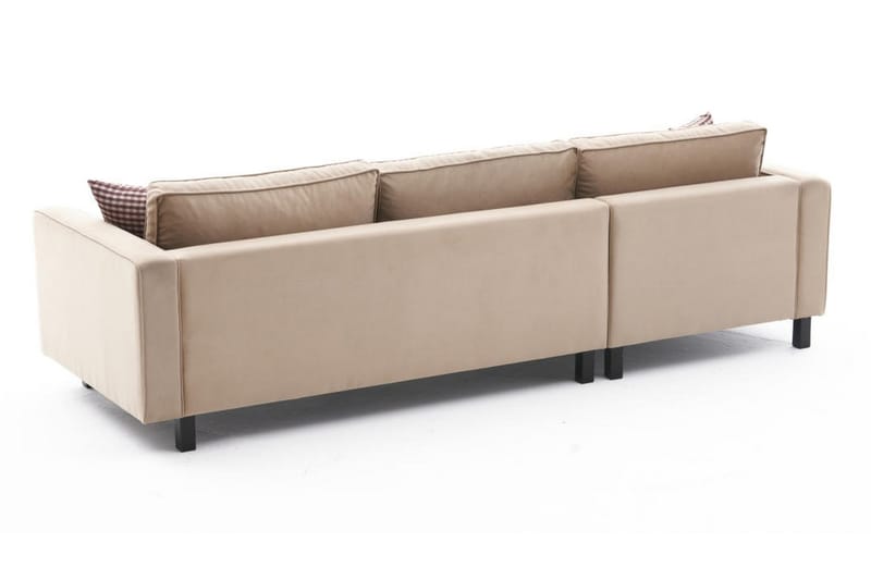 Kaletea Sofa m. Divan 4-seters - Beige - Møbler - Sofaer - Sofa med sjeselong