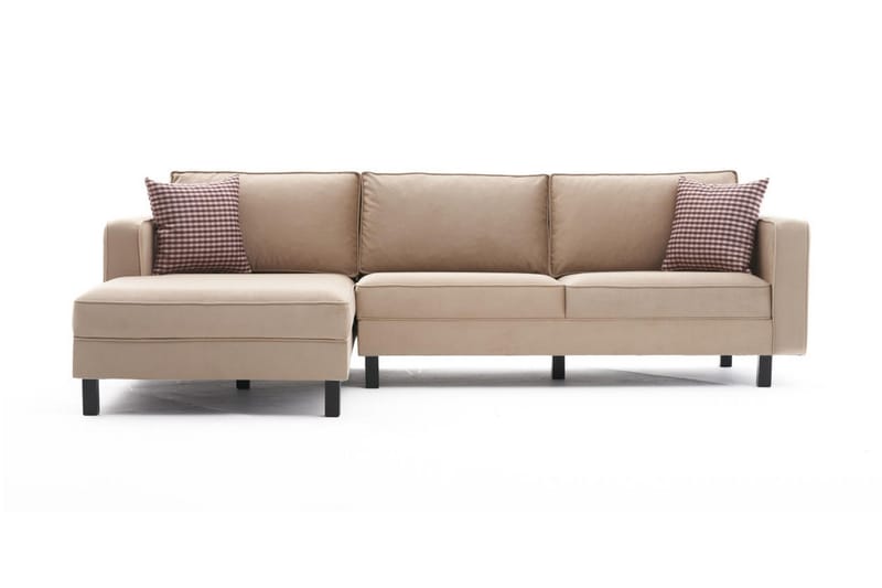 Kaletea Sofa m. Divan 4-seters - Beige - Møbler - Sofaer - Sofa med sjeselong