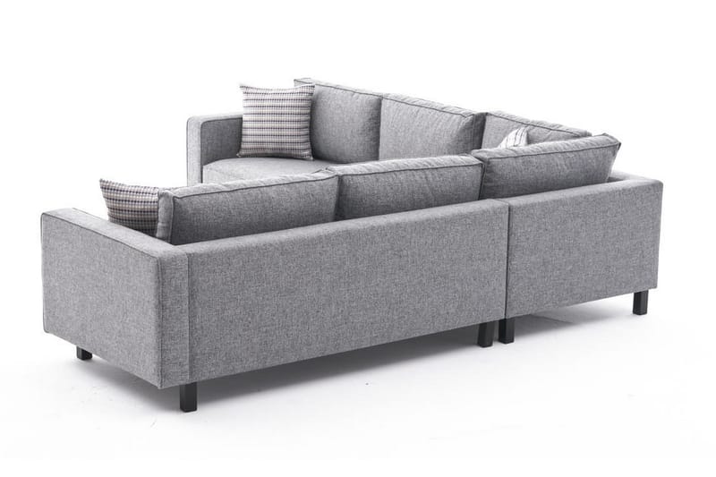 Kaletea Sofa m. Divan 4-seters - Grå - Møbler - Sofaer - Sofa med sjeselong