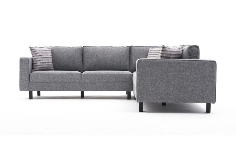Kaletea Sofa m. Divan 4-seters - Grå - Møbler - Sofaer - Sofa med sjeselong