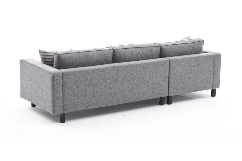 Kaletea Sofa m. Divan 4-seters - Grå - Møbler - Sofaer - Sofa med sjeselong