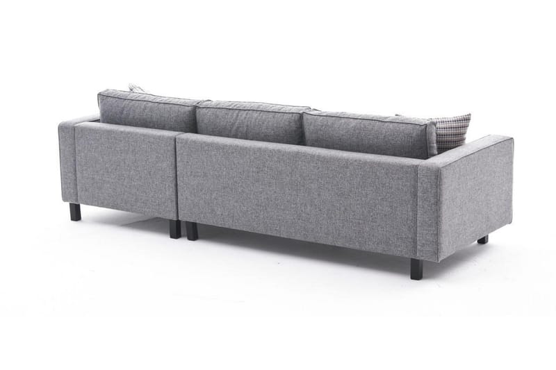 Kaletea Sofa m. Divan 4-seters - Grå - Møbler - Sofaer - Sofa med sjeselong