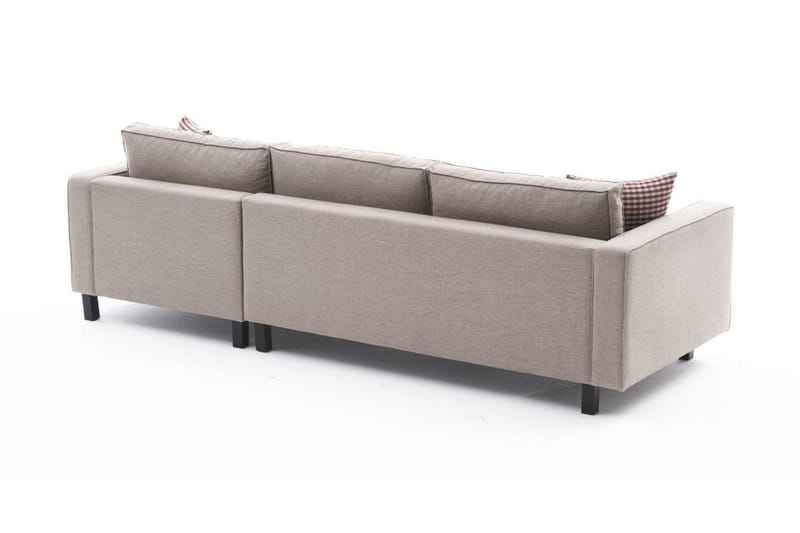 Kaletea Sofa m. Divan 4-seters - Krem - Møbler - Sofaer - Sofa med sjeselong