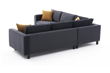 Kaletea Sofa m. Divan 4-seters - Mørkegrå - Møbler - Sofaer - Sofa med sjeselong