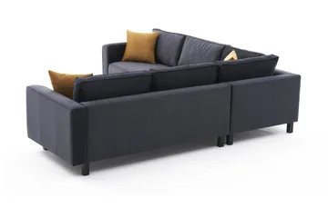 Kaletea Sofa m. Divan 4-seters - Mørkegrå - Møbler - Sofaer - Hjørnesofa