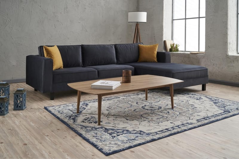 Kaletea Sofa m. Divan 4-seters - Mørkegrå - Møbler - Sofaer - Sofa med sjeselong