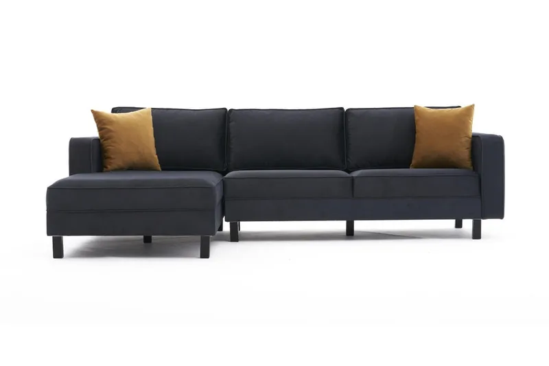 Kaletea Sofa m. Divan 4-seters, Mørkegrå