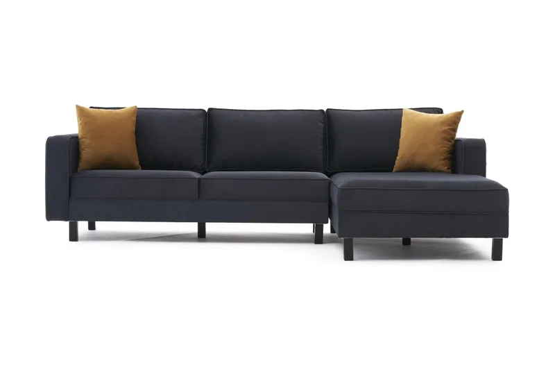 Kaletea Sofa m. Divan 4-seters, Mørkegrå