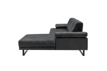 Kitimat Divansofa 3-seters - Antrasitt - Møbler - Sofaer - Sofa med sjeselong - 3 seters sofa med divan