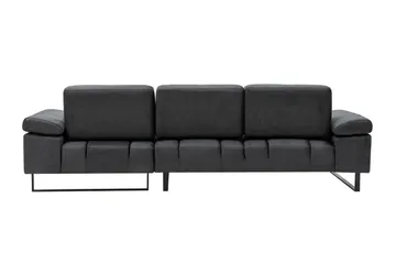 Kitimat Divansofa 3-seters - Antrasitt - Møbler - Sofaer - Sofa med sjeselong - 3 seters sofa med divan