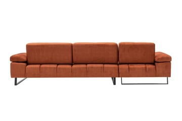 Kitimat Divansofa 3-seters - Oransje - Møbler - Sofaer - Sofa med sjeselong - 3 seters sofa med divan