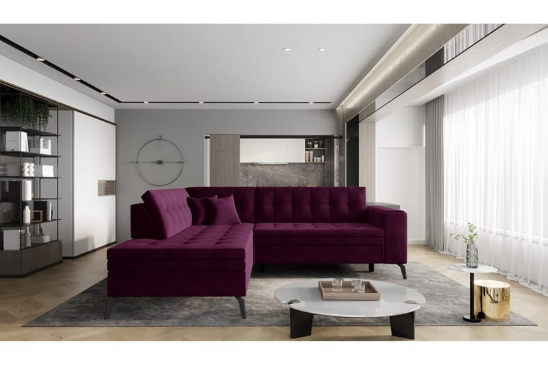Lanvin sofa med Sjeselong Venstre - Møbler - Sofaer - Sofa med sjeselong