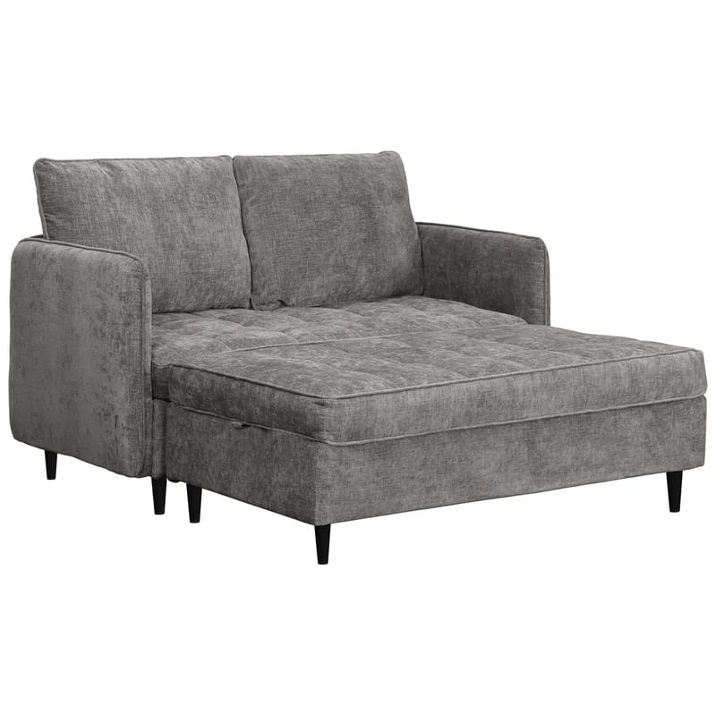 Lindhus Sofa med Divan 3-seter - Grå - Møbler - Sofaer - Sofa med sjeselong