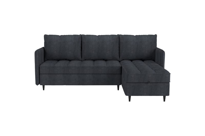 Lindhus Sofa med Divan 3-seter - Grå - Møbler - Sofaer - Sofa med sjeselong