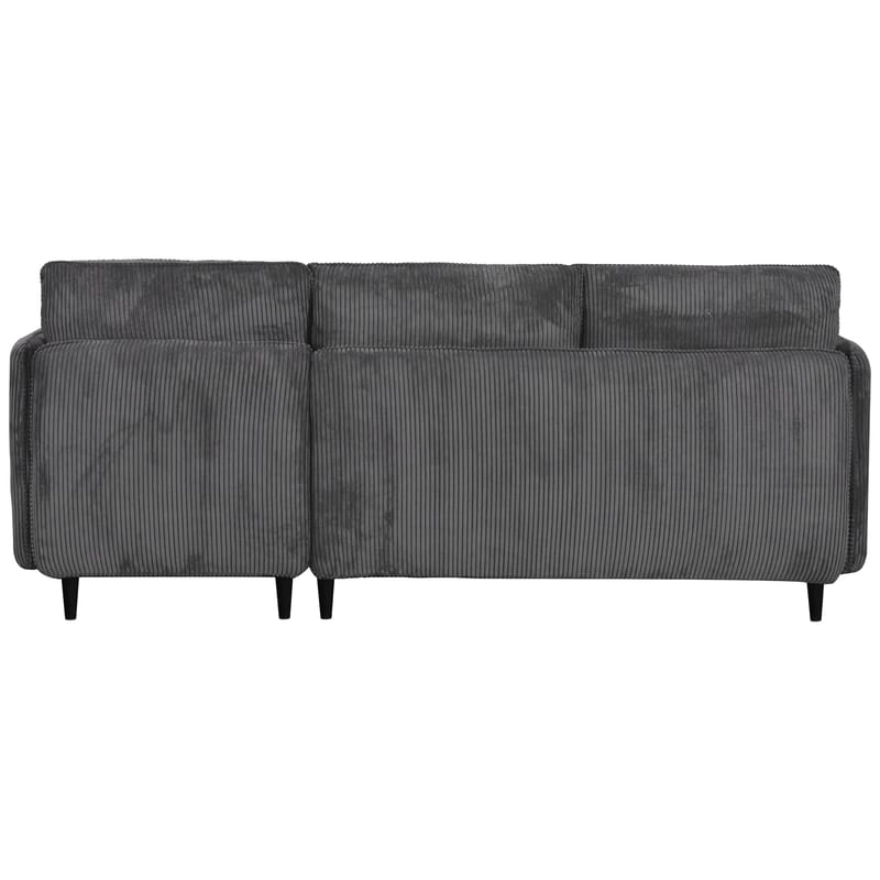Lindhus Sofa med Divan 3-seter - Grå - Møbler - Sofaer - Sofa med sjeselong