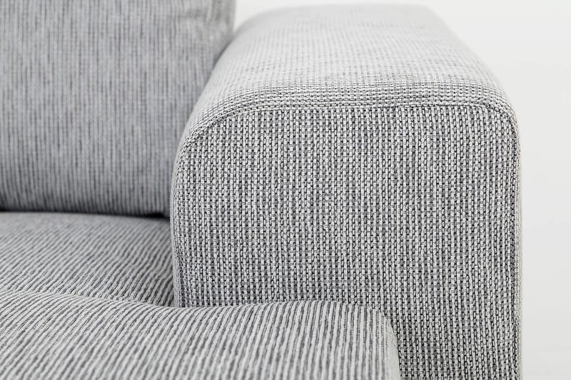 Link 3-seters Vendbar L-formet Divansofa i Stoff - Lys grå - Møbler - Sofaer - Sofa med sjeselong