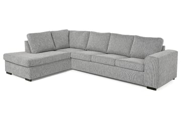 Link 4-seters Venstrevendt L-formet Large Sjeselongsofa i Stoff - Lys grå - Møbler - Sofaer - Sofa med sjeselong