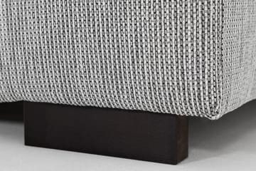 Link 4-seters Venstrevendt L-formet Large Sjeselongsofa i Stoff - Lys grå - Møbler - Sofaer - Sofa med sjeselong