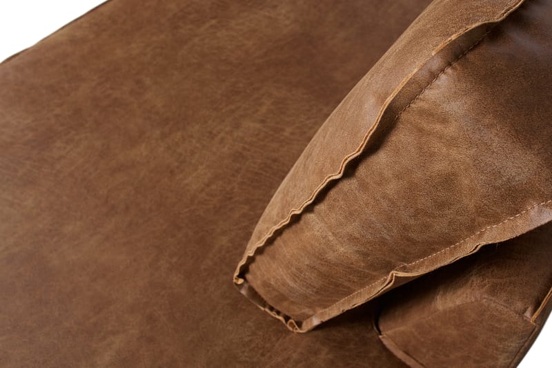 Lissbon Hjørnesofa - Konjakk - Møbler - Sofaer - Sofa med sjeselong