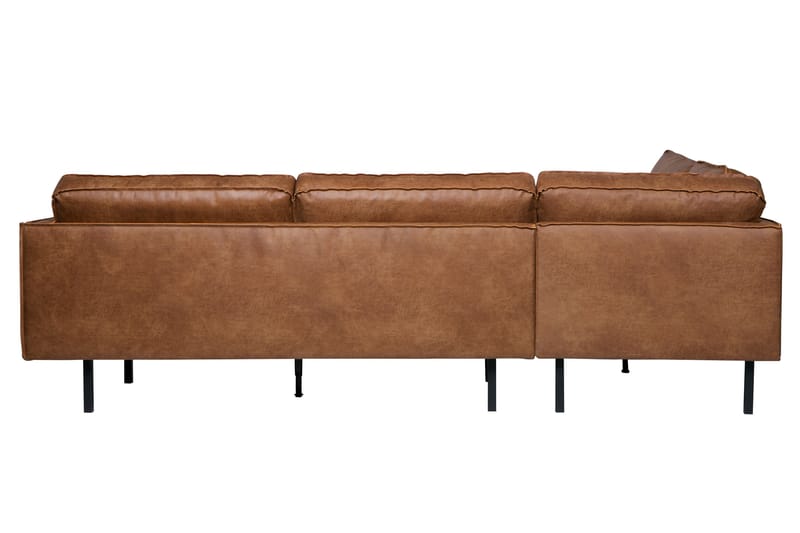 Lissbon Hjørnesofa - Konjakk - Møbler - Sofaer - Sofa med sjeselong